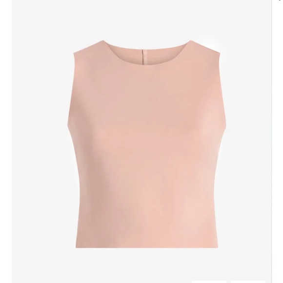 NEW Commando Italian Luxury Neoprene CEO Shell Top in Rose - Size S - Picture 1 of 7